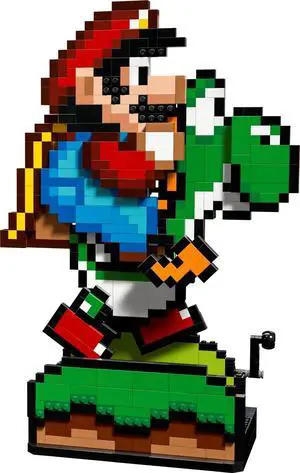 international version super mario Series 71438 Super Mario World: Mario & Yoshi Number of parts 1215 Suitable for age 18+ toy building blocks