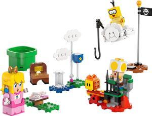 international version super mario Series 71441 Adventures with Interactive LEGO® Peach Number of parts 208 Suitable for age 6+ toy building blocks