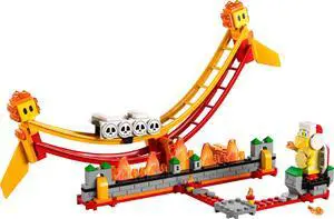 international version super mario Series 71416 Lava Wave Ride Expansion Set Number of parts 218 Suitable for age 7+ toy building blocks