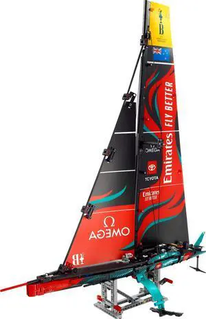 international version TECHHNIC Series 42174 Emirates Team New Zealand AC75 Yacht Number of parts 962 Suitable for age 18+ toy building blocks