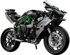 international version TECHHNIC Series 42170 Kawasaki Ninja H2R Motorcycle Number of parts 643 Suitable for age 10+ toy building blocks