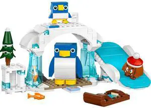 international version super mario Series 71430 Penguin Family Snow Adventure Expansion Set Number of parts 228 Suitable for age 7+ toy building blocks