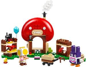 international version super mario Series 71429 Nabbit at Toad's Shop Expansion Set Number of parts 230 Suitable for age 7+ toy building blocks