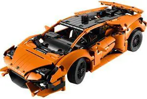 international version TECHHNIC Series 42196 Lamborghini Huracán Tecnica Orange Number of parts 806 Suitable for age 9+ toy building blocks