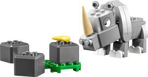 international version super mario Series 71420 Rambi the Rhino Expansion Set Number of parts 106 Suitable for age 7+ toy building blocks