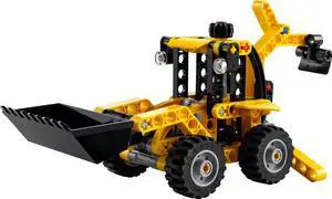 international version TECHHNIC Series 42197 Backhoe Loader Number of parts 104 Suitable for age 7+ toy building blocks