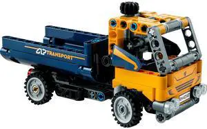 international version TECHHNIC Series 42147 Dump Truck Number of parts 177 Suitable for age 7+ toy building blocks