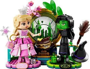 international version WICKED Series 75682 Elphaba & Glinda Figures Number of parts 558 Suitable for age 10+ toy building blocks