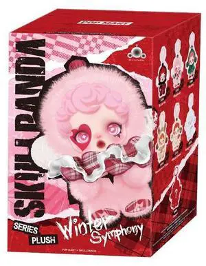 POP MART SKULLPANDA Winter Symphony Series Plush Individual Blind Boxes