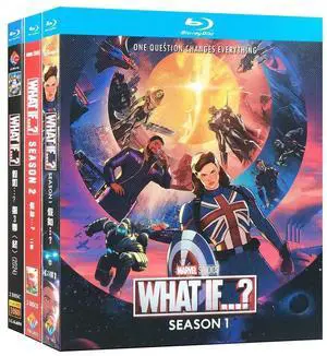 international version Blu-ray What If...? Season 1-3(2021-2024) English Pronunciation English subtitles