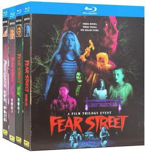 international version Blu-ray Fear Street 1-3 + The Prom Queen(2021-2025) English Pronunciation English subtitles