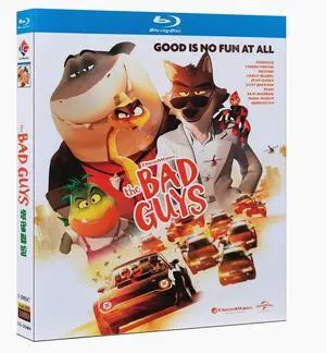 international version Blu-ray The Bad Guys(2022) English Pronunciation English subtitles