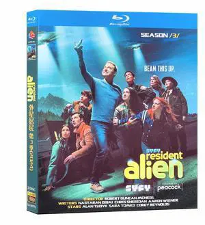 international version Blu-ray Resident Alien Season 3(2024) English Pronunciation English subtitles