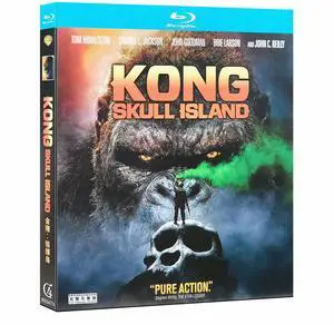 international version Blu-ray Kong: Skull Island(2017) English Pronunciation English subtitles