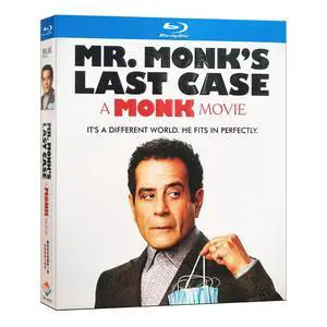 international version Blu-ray Mr. Monk's Last Case: A Monk Movie(2023) English Pronunciation English subtitles