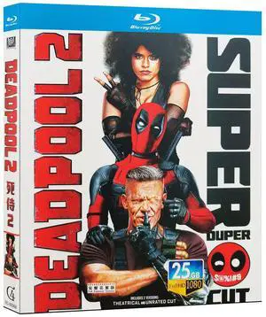 international version Blu-ray Deadpool 2(2018) English Pronunciation English subtitles