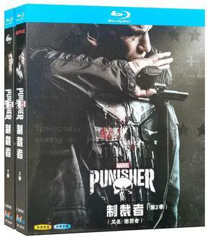 international version Blu-ray The Punisher Season 1-2(2017-2019) English Pronunciation English subtitles