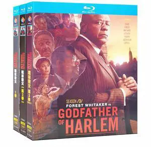 international version Blu-ray Godfather of Harlem Season 1-4(2019-2025) English Pronunciation English subtitles