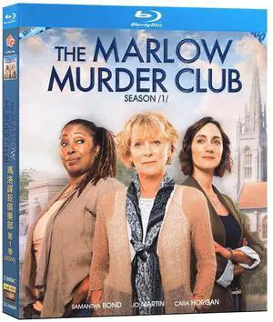 international version Blu-ray The Marlow Murder Club Season 1(2024) English Pronunciation English subtitles