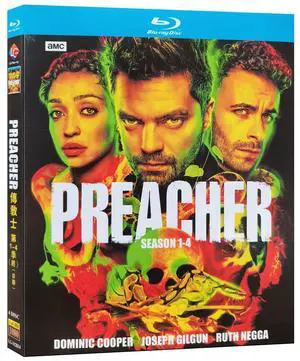 international version Blu-ray Preacher Season 1-4(2016-2019) English Pronunciation English subtitles international version Blu-ray Preacher Season 1-4(2016-2019) English Pronunciation English subtitles