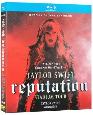international version Blu-ray Taylor Swift: Reputation Stadium Tour(2018) English Pronunciation English subtitles