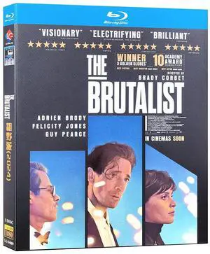 international version Blu-ray The Brutalist(2024) English Pronunciation English subtitles