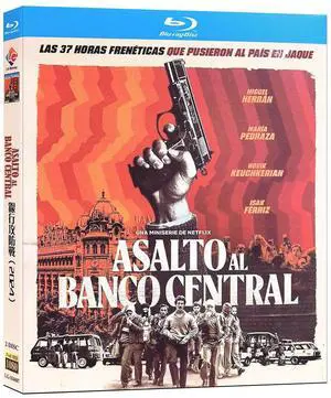 international version Blu-ray Asalto al Banco Central(2024) English Pronunciation English subtitles