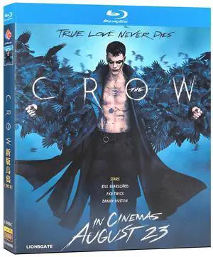 international version Blu-ray The Crow(2024) English Pronunciation English subtitles