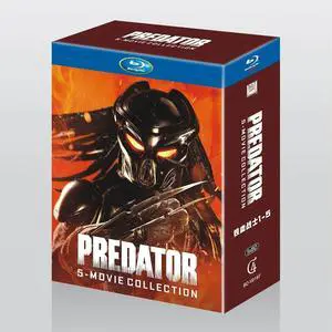 international version Blu-ray Predator 1-5(1987-2022) English Pronunciation English subtitles