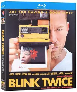 international version Blu-ray Blink Twice(2024) English Pronunciation English subtitles