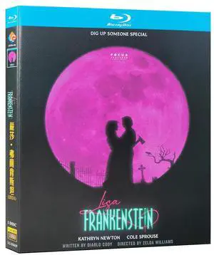 international version Blu-ray Lisa Frankenstein(2024) English Pronunciation English subtitles