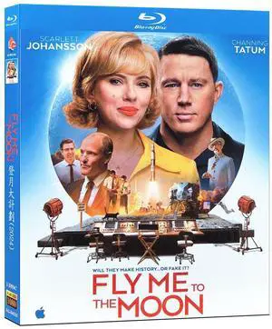 international version Blu-ray Fly Me To The Moon(2024) English Pronunciation English subtitles