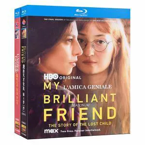 international version Blu-ray L'amica geniale Season 1-4(2018-2024) English subtitles international version Blu-ray L'amica geniale Season 1-4(2018-2024) English subtitles