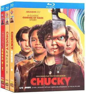 international version Blu-ray Chucky Season 1-3(2021-2023) English Pronunciation English subtitles
