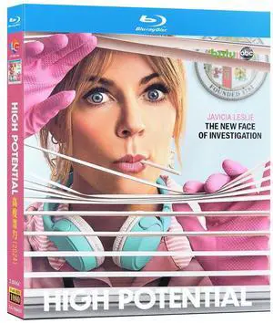 international version Blu-ray High Potential Season 1(2024) English Pronunciation English subtitles