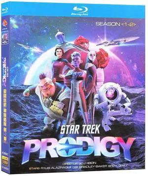 international version Blu-ray Star Trek: Prodigy Season 1-2 (2021-2024) BD English pronunciation English subtitles