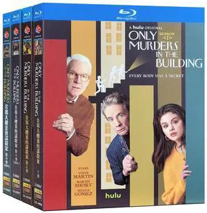international version Blu-ray Only Murders in the Building Season 1-4 (2021-2024) BD English pronunciation English subtitles