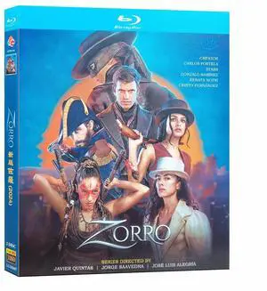 international version Blu-ray Zorro (2024) BD English pronunciation English subtitles
