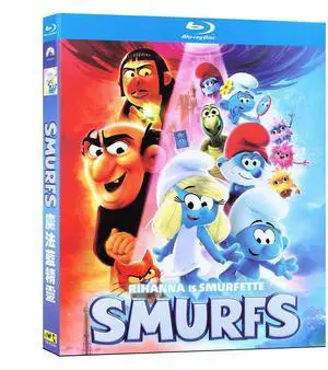 international version Blu-ray Smurfs (2025)BD English pronunciation English subtitles