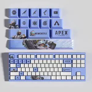 APEX keycap NEWCASTLE PBT heat-sublimation keycaps 14key OEM Height