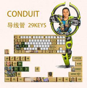 APEX keycap CONDUIT PBT heat-sublimation keycaps 29key OEM Height
