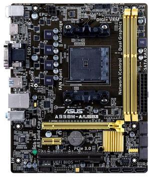 ASUS A55BM-A/USB3 Socket FM2+ DDR3 32GB Micro ATX Motherboard