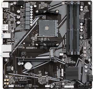 GIGABYTE GA-B550M K AMD AM4 AMD B550 DDR4 128 GB Micro ATX