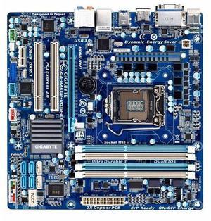 GIGABYTE GA-HA65M-UD3H-B3 LGA 1155 Intel H61 DDR3 16GB Micro ATX