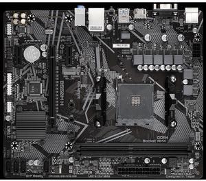 GIGABYTE B550M H Socket AM4 AMD B550 DDR4 64GB Micro ATX