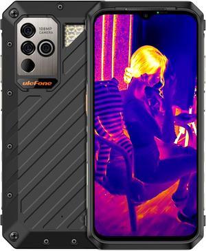 sluting Ulefone Power Armor 18T Ultra 5G Rugged Phone, Thermal Imaging Camera, 108MP Camera, 24GB+512GB MTK Dimensity 7050, 9600mAh QI 15W Wireless Charging, 6.58" FHD+ Corning Gorilla Screen, Android