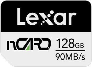 Shooting Hintergrund Board Lexar nCARD 128GB Memory Card Mobile Phone Expansion NM Card