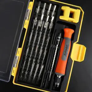 Obadun 9802 31 in 1 Screwdriver Set Tool Computer Clock Precision Multi-Function Repair Tool, Series: Telescopic Handle