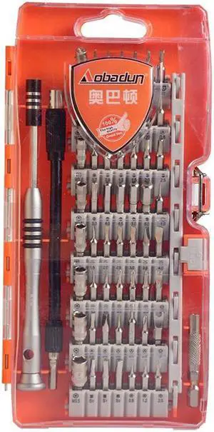 Obadun 9800 58 in 1 Screwdriver Set Manual CRV Batch Mobile Phone Disassembly Glasses Repair Tool