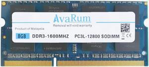 Avarum Ram 8GB DDR3L1600 SODIMM 2Rx8 Memory for MSI Notebook GE60 2PE Apache Pro GP62 2QD Leopard